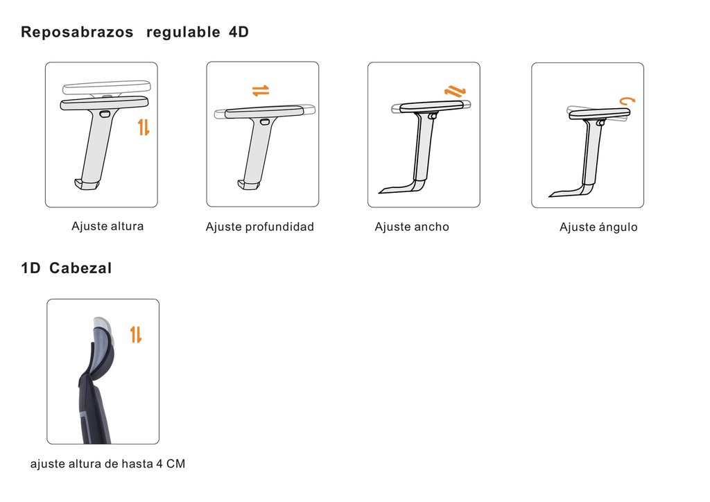 SILLON EJECUTIVO ORION (F13) -PU GRIS