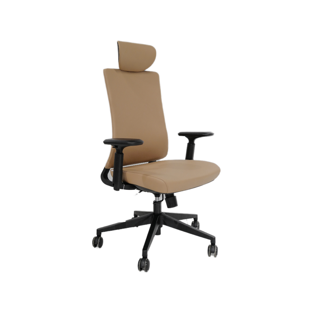SILLON EJECUTIVO ORION (F13) - PU BEIGE TAN(DL 10)