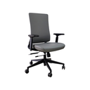 SILLONS SEMI EJECUTIVO ORION (F13) -PU GRIS 