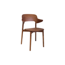 SILLA S259A, CUERPO EN MADERA COLOR NOGAL ASH08, MEYCY HOME