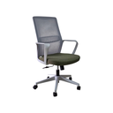SILLON TECNICO SEED (F16) - GRIS - MESH GRIS CLARO(3543-002)  - TELA VERDE (HY2163-15)