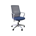 SILLON TECNICO SEED (F16) - GRIS - MESH GRIS CLARO(3543-002)  - TELA AZUL MARINO (HY2163-19) 