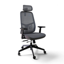 SILLON EJECUTIVO NEXA (F34) - MESH GRIS GRAFITO (M3543-001) - TELA GRIS GRAFITO(YD123-3)