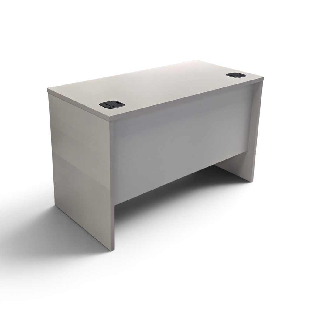 MESA ESCRITORIO MOD. CUE- 28"X48"- GRIS CLARO (GLACIER GREY)