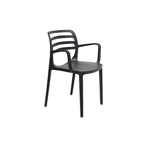 [SMLXLCA] SILLA MOD.LAURA XL - POLIPROPILENO - COLOR NEGRO