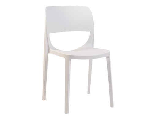 [SMBCB] 1-045864 SILLA MOD.BELLA - POLIPROPILENO- COLOR BLANCO