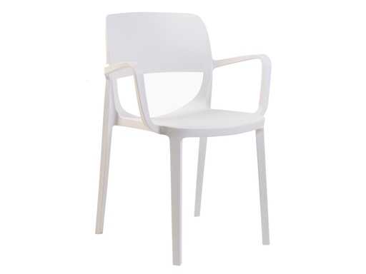 [SMBXLCB] 1-045863 SILLON MOD.BELLA XL - POLIPROPILENO -COLOR BLANCO