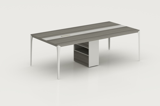[MCDELTA48126GCB] MESA DE CONFERENCIA DELTA 48"X 126"