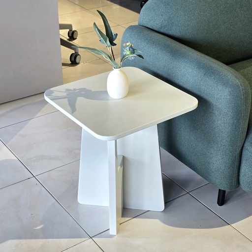 [MESITZCB] MESA DE ESQUINA SITZ CUADRADA BLANCA