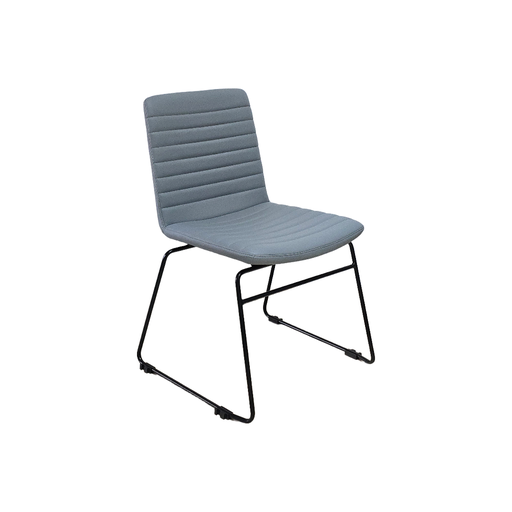 [BE3174PUGEN] BUTACA EJECUTIVA 3174 GRIS COMPLETA - METAL NEGRO