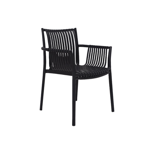 [SMVPA] SILLA MOD. VICTOR -  POLIPROPILENO - COLOR ANTRACITA(NEGRO)