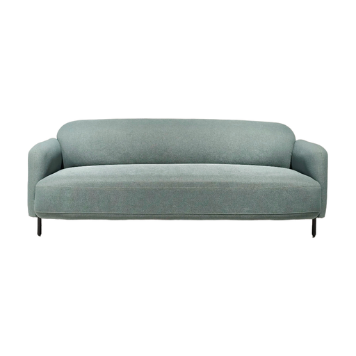 [S3PCON531TV] SOFA PARA 3PERSONAS MOD. CONVEX (531) - TELA VERDE (ZB06)- MEDIDAS: 32"X53"X31"