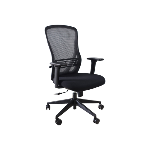 [SSENEOTNMN] SILLON SEMI EJECUTIVO NEO (F10) - MESH NEGRO - TELA NEGRO 