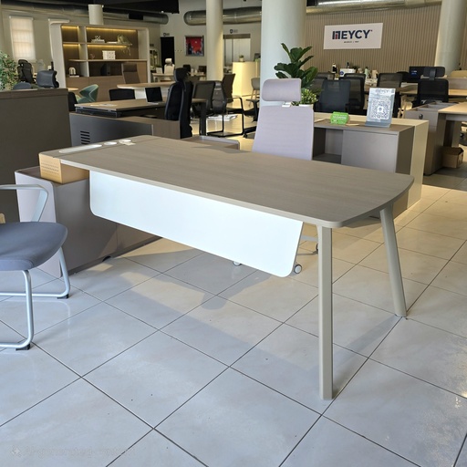 [MEEST7187GPMI] MESA ESCRITORIO EJECUTIVO STEEL  71" X87 " (S20T-22) IZQUIERDO