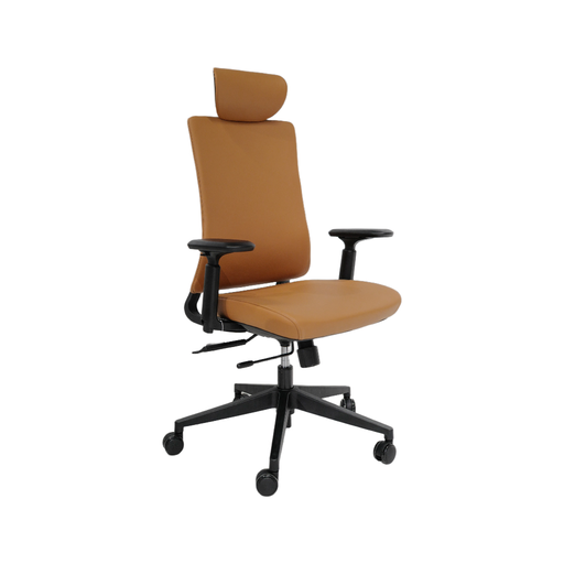 [SEORIPUC] SILLON EJECUTIVO ORION (F13) - PU CAMEL (DL 20)