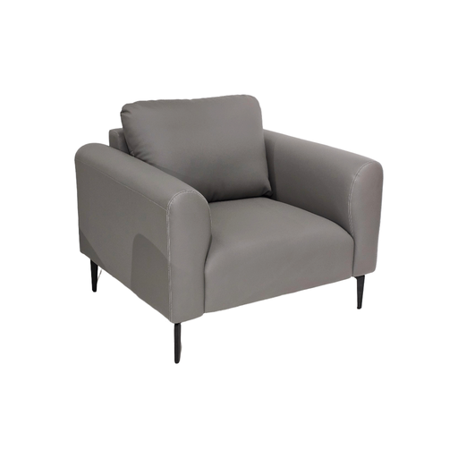 [BEURBCPUGC] BUTACA MOD. URBAN CLASICO (724) - TAPIZADA EN PU GRIS CEMENTO(YH-99)-MEDIDAS: 34"X38"X31"