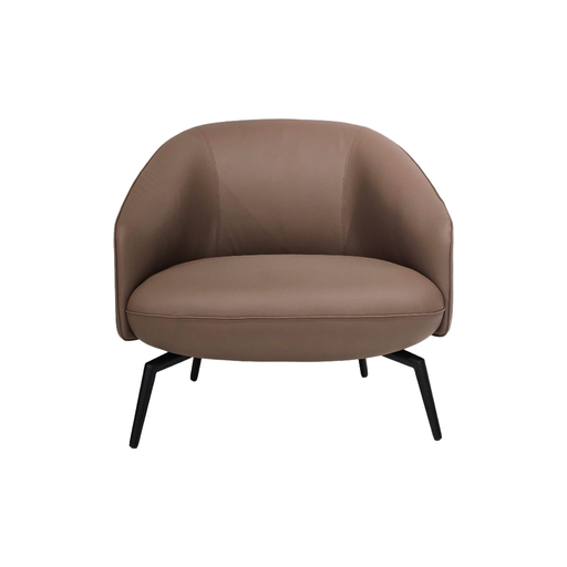 [BEA639PUMO] BUTACA MOD. ARIA (639)- TAPIZADO EN PU MARRON OSCURO(YH-84) - MEDIDAS: 30"X32"X29"  