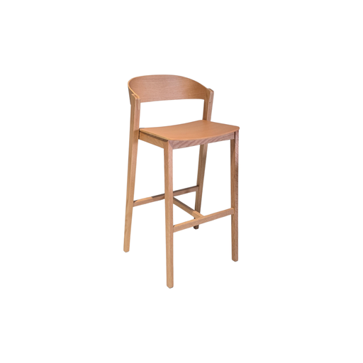 [THBS1797B] TABURETE BS-1797B, CUERPO EN MADERA COLOR CEDRO NATURAL, MEYCY HOME