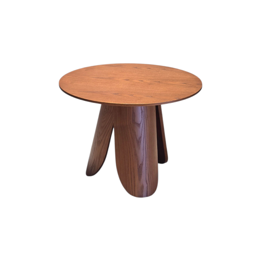 [MHTTS260DLOWER] MESA DE CENTRO S260D, MADERA COLOR NOGAL ASH08,24” DE DIAMETRO Y 18” DE ALTURA,  NIVEL BAJO, MEYCY HOME