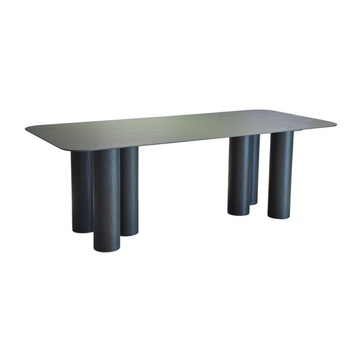 MESA DE COMEDOR RT-1931, MADERA COLOR VERDE OSCURO ASH21 DE 87” X 40”, MEYCY HOME