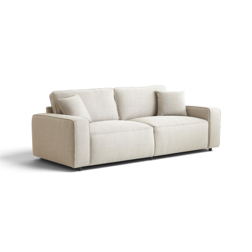 Sofá de 2 plazas S-8134A, 180 × 97 × 85 cm, tapizado en tela.