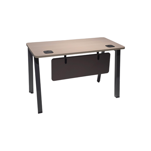 [MEEUNO2855MCGGFGG] MESA ESCRITORIO MOD. ELEMENT UNO (SY-BT0214)- TOPE MADERA CLARA(NOCO WOOD)- PATAS GRIS GRAFITO -MEDIDAS: 28"X55" FRENTE GRIS GRAFITO