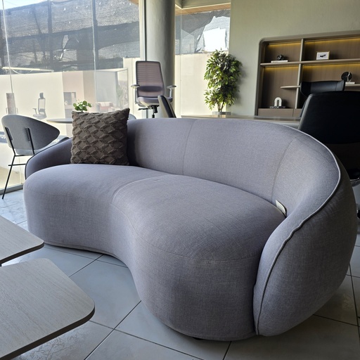 [S3P229TG] SOFA MOD. 229 - 3 PERSONAS -TAPIZADO TELA GRIS CLARO - 42" x90"